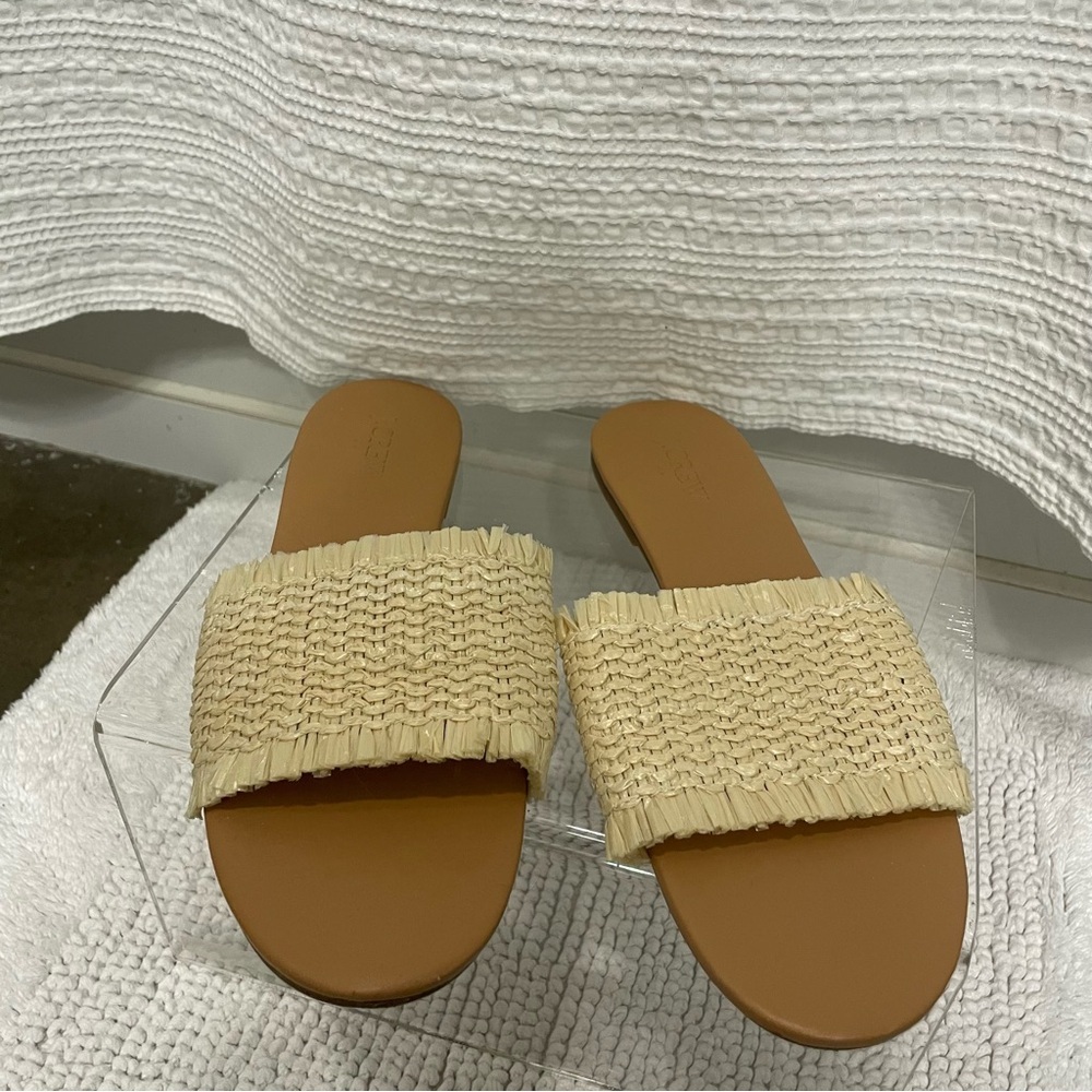 J. Crew woven sandal